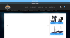 Desktop Screenshot of naautoequipment.com
